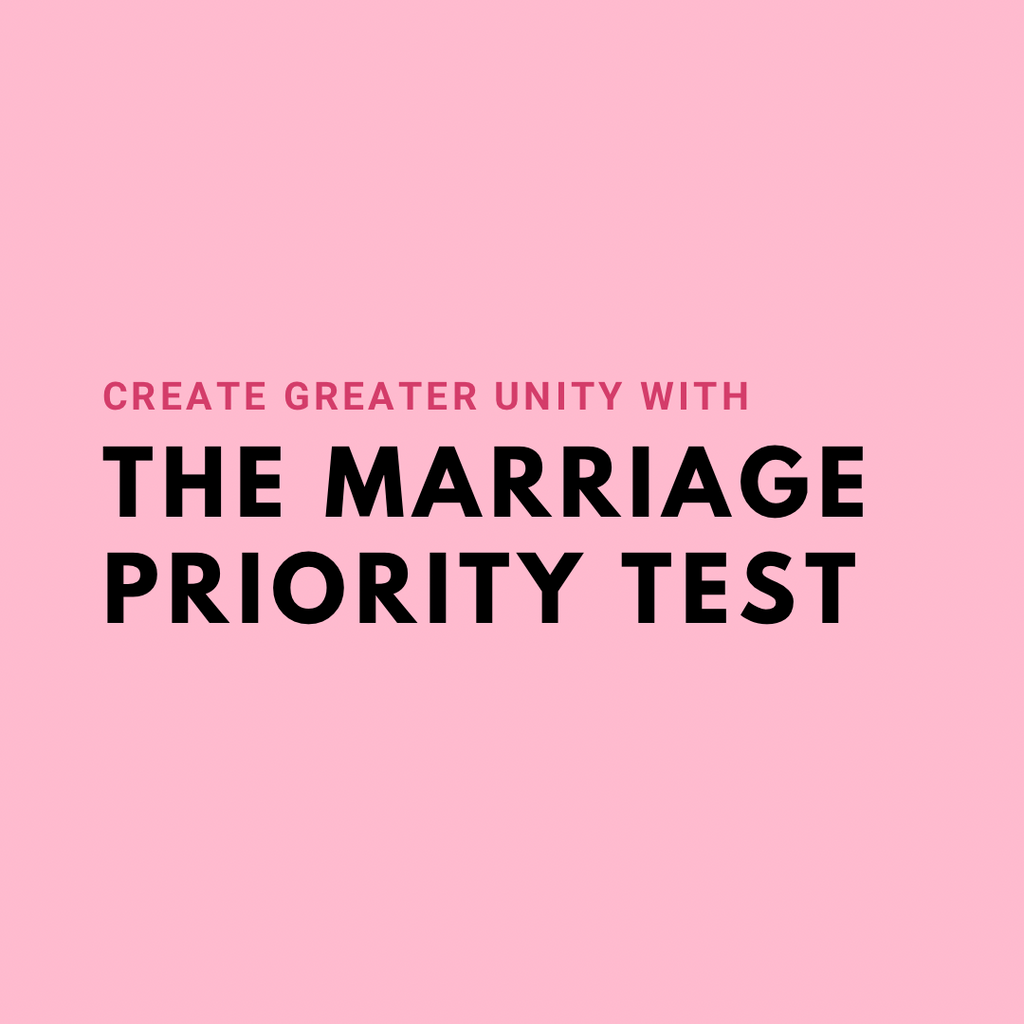 The Marriage Priority Test (Digital Download)